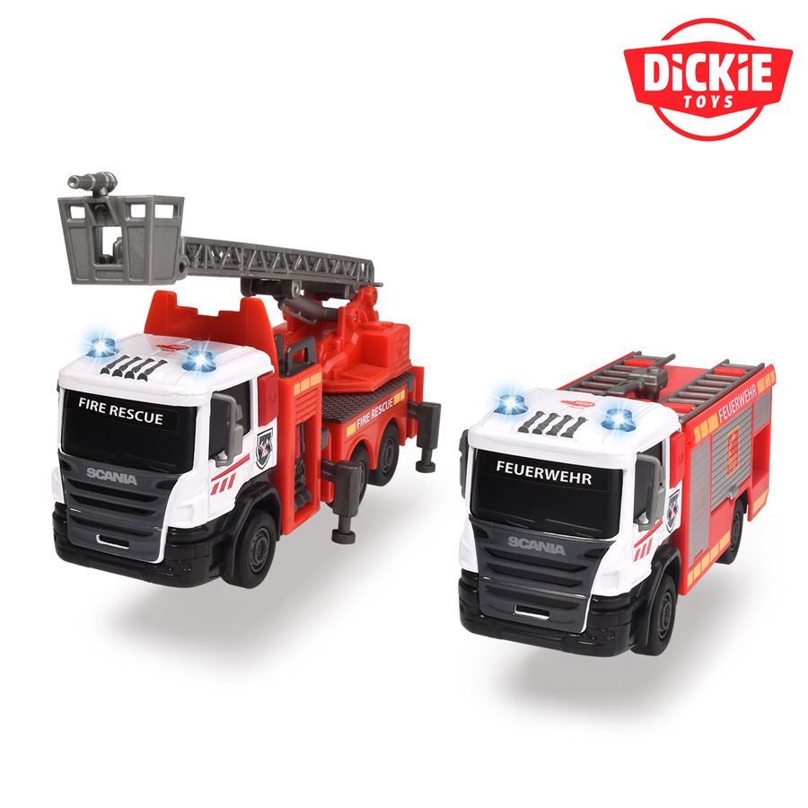 Dickie Toys Scania Feuerwehrauto 14,5cm