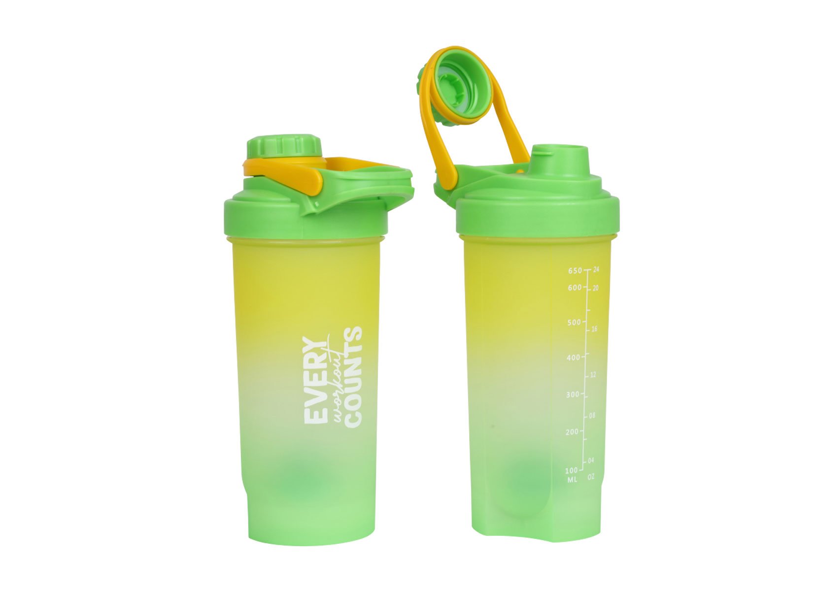 Eiweißshaker mit Spruch 700ml