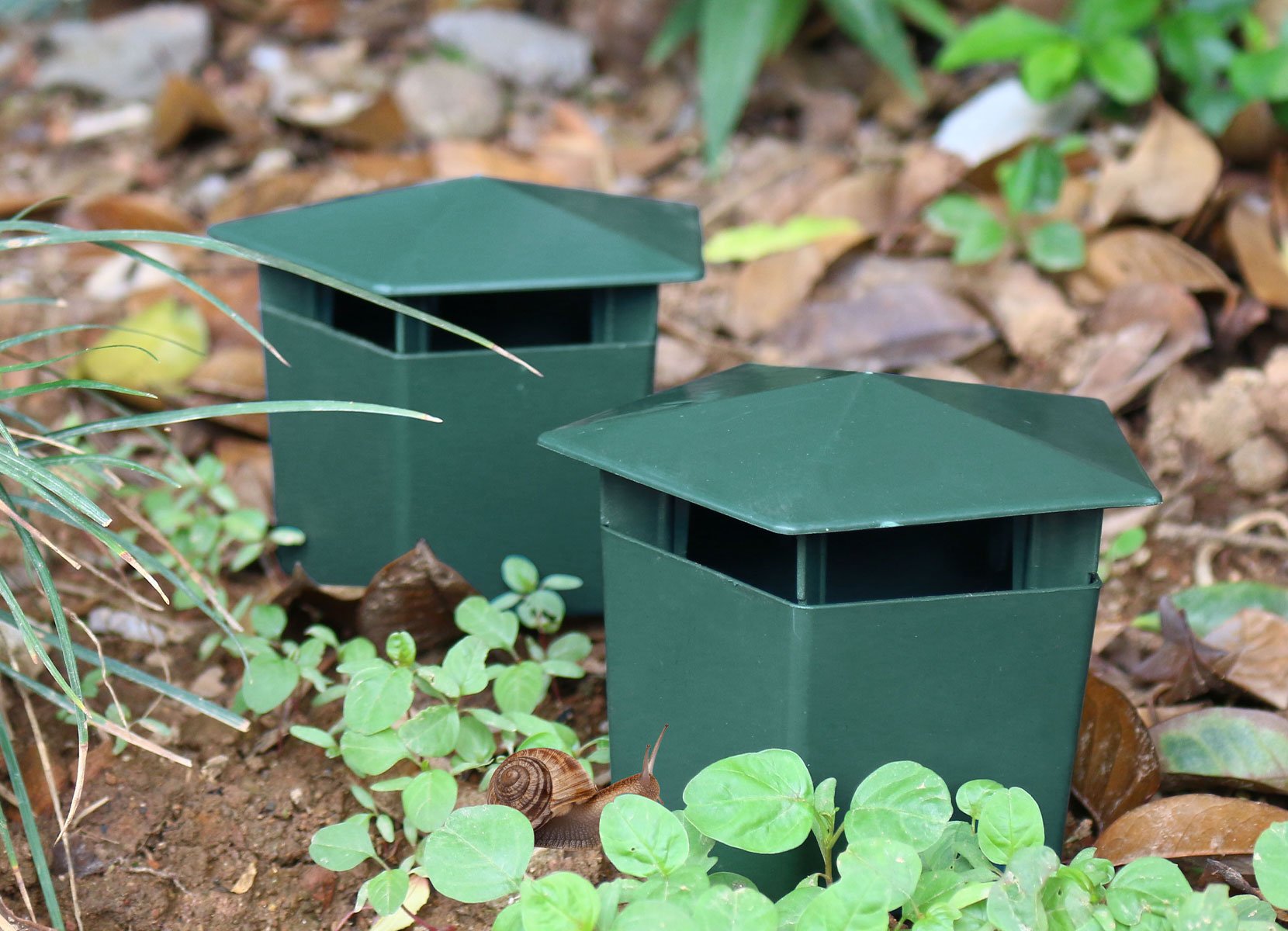Schneckenfalle 2er-Set 12,5x10x12,5cm
