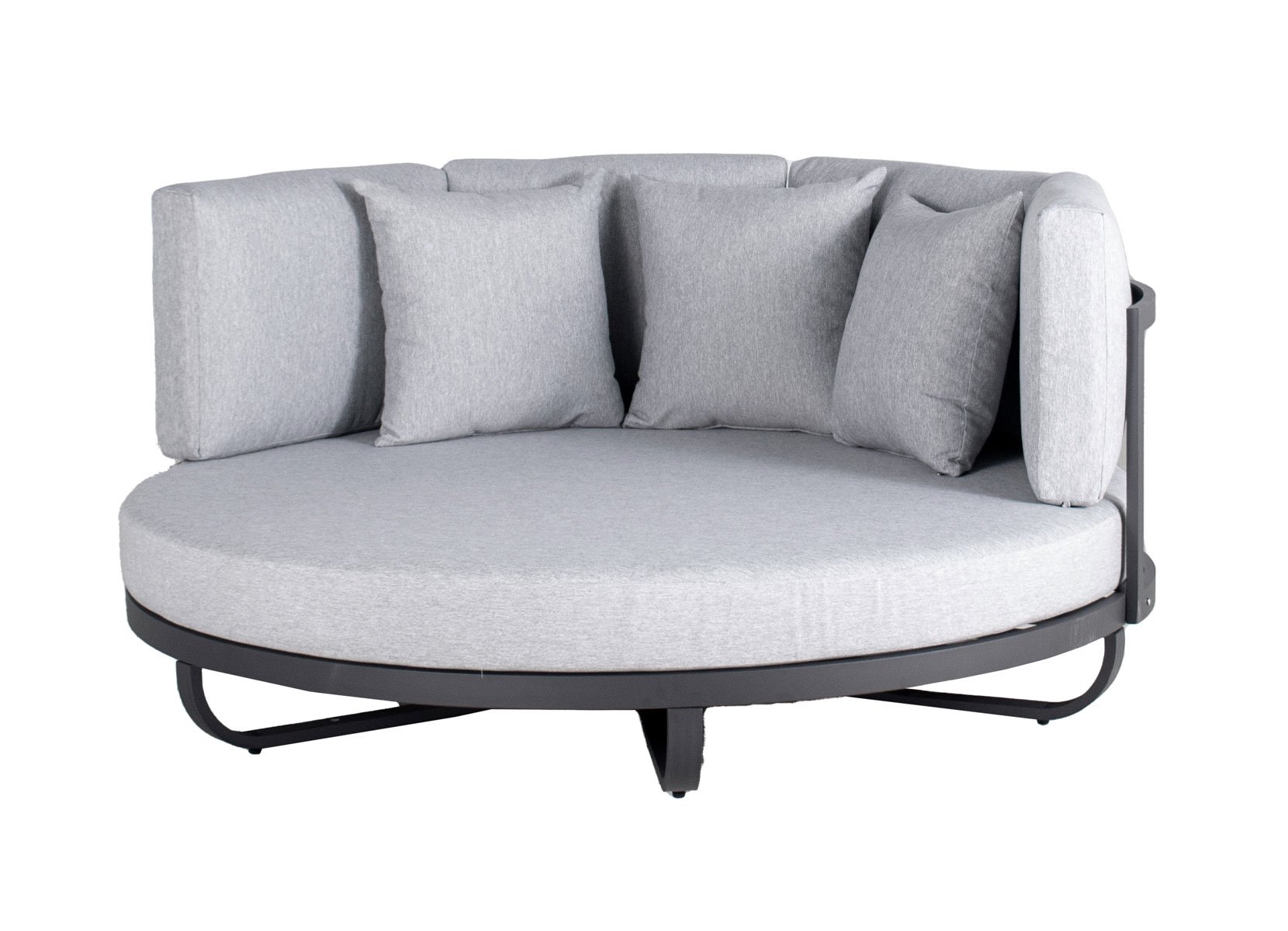 Home Deluxe Daybed FLORIDA Outdoor Grau