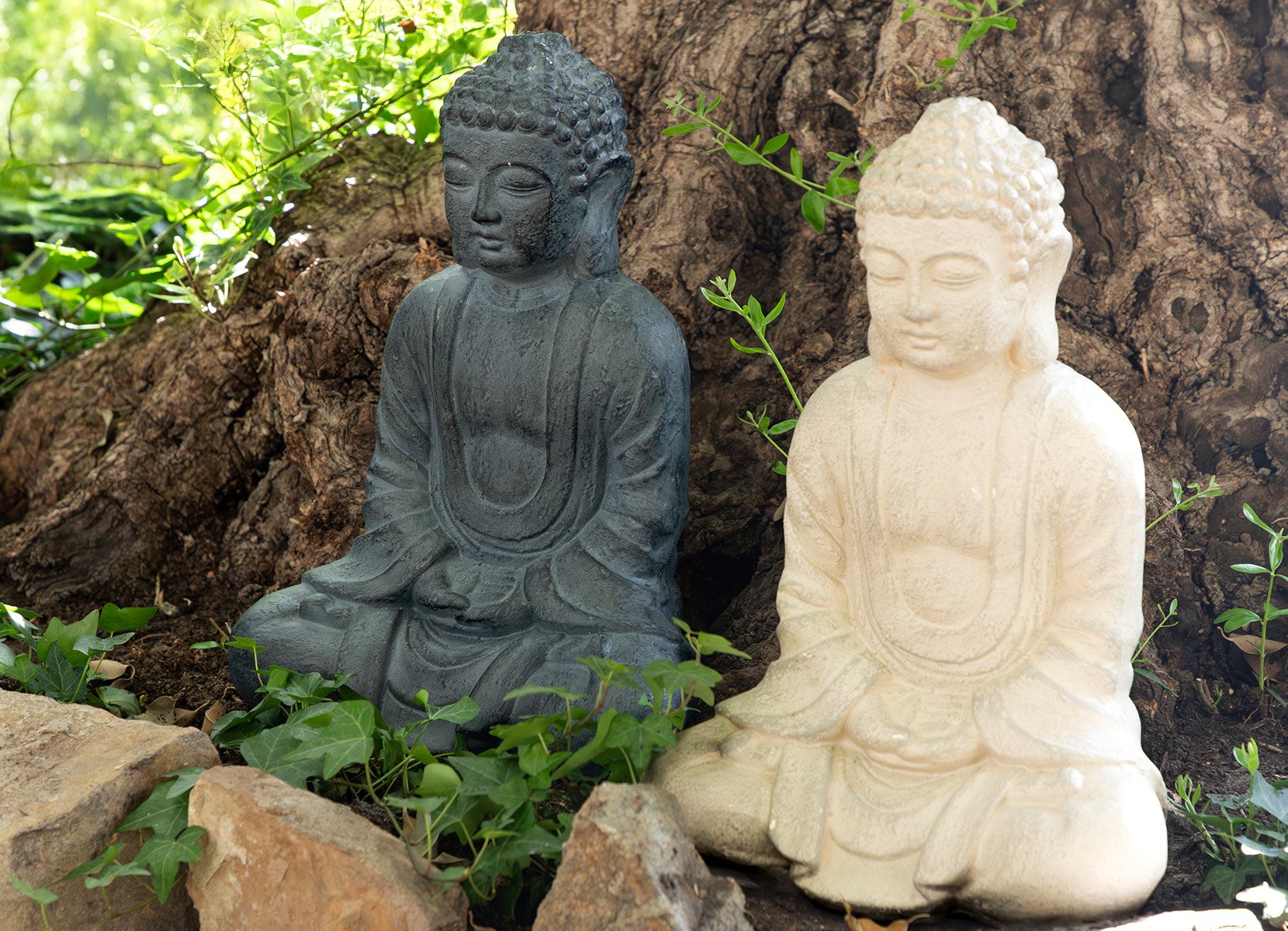 Sitzender Buddha klein 28x37,5x20cm
