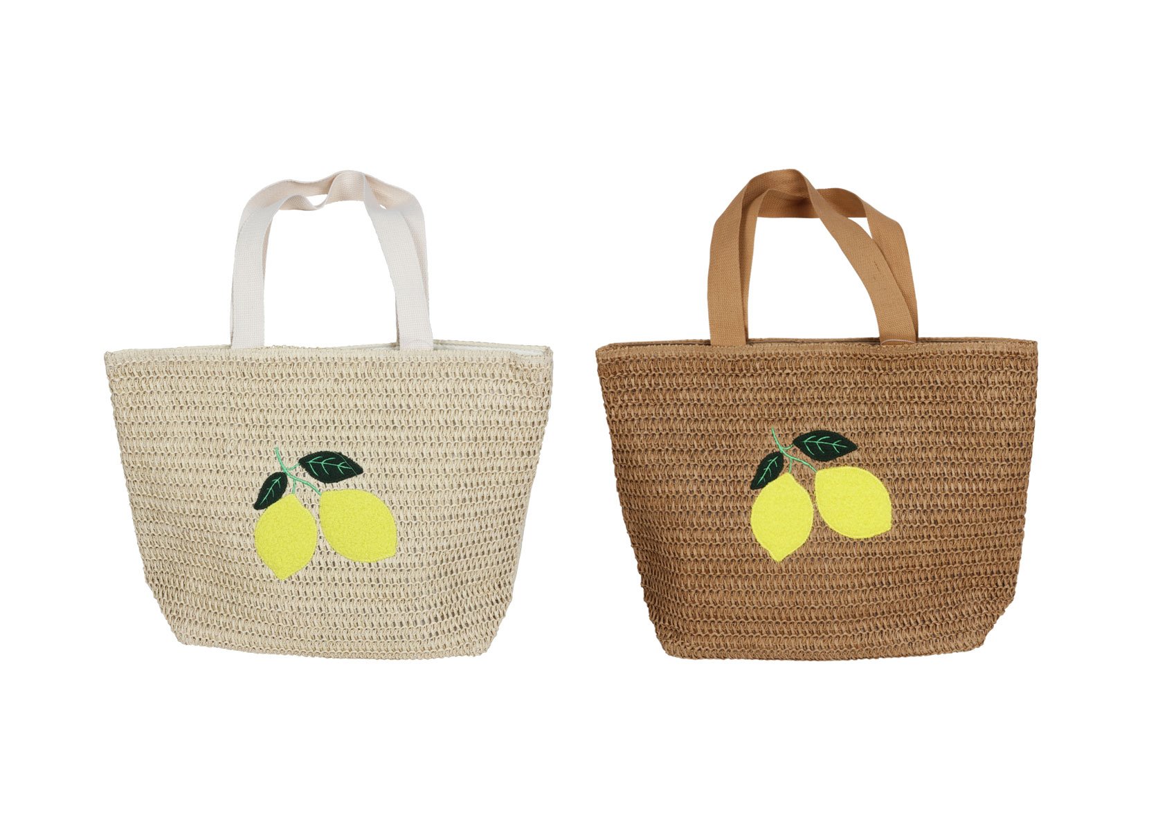 Shopper mit Zitronenmotiv