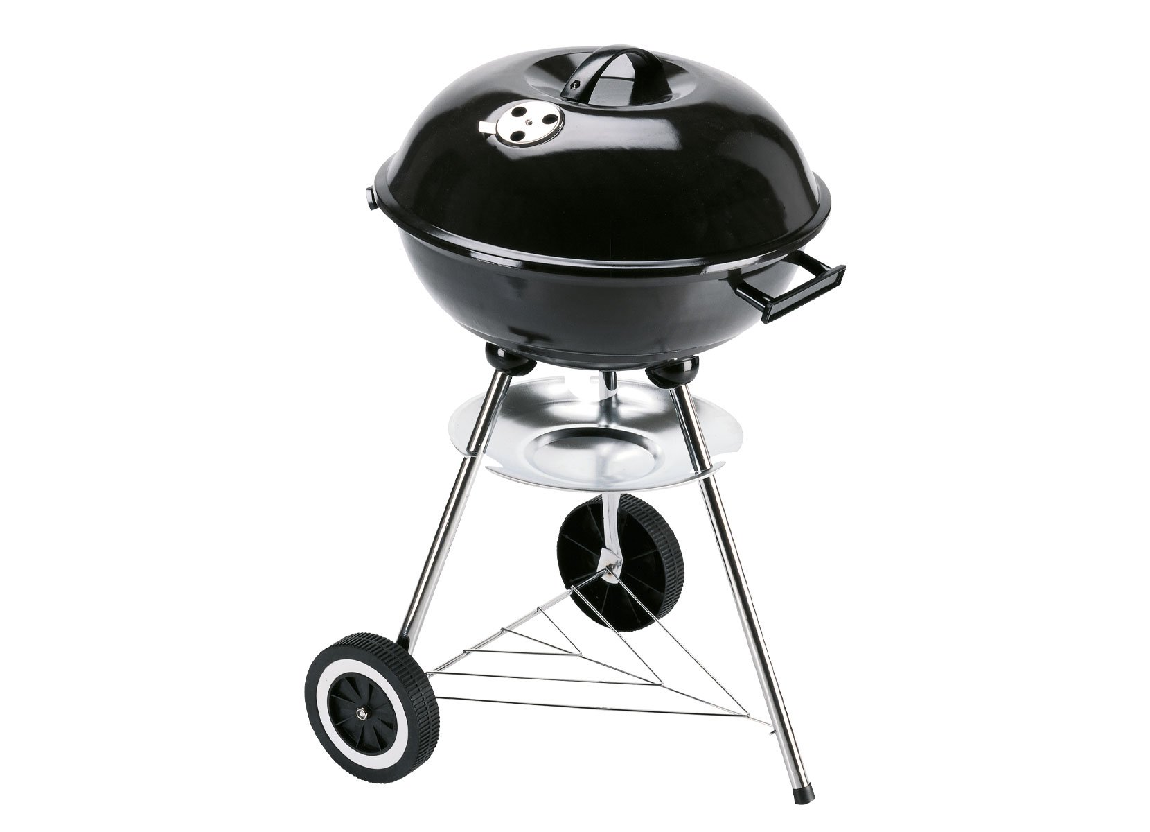 LANDMANN Emaille Kugelgrill-Wagen 41x82cm