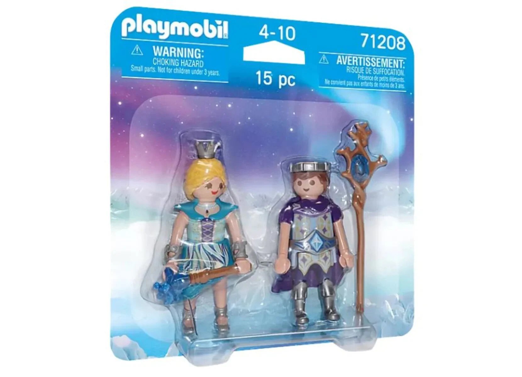 Playmobil 71208 DuoPack Eisprinzessin & Eisprinz 2er-Set