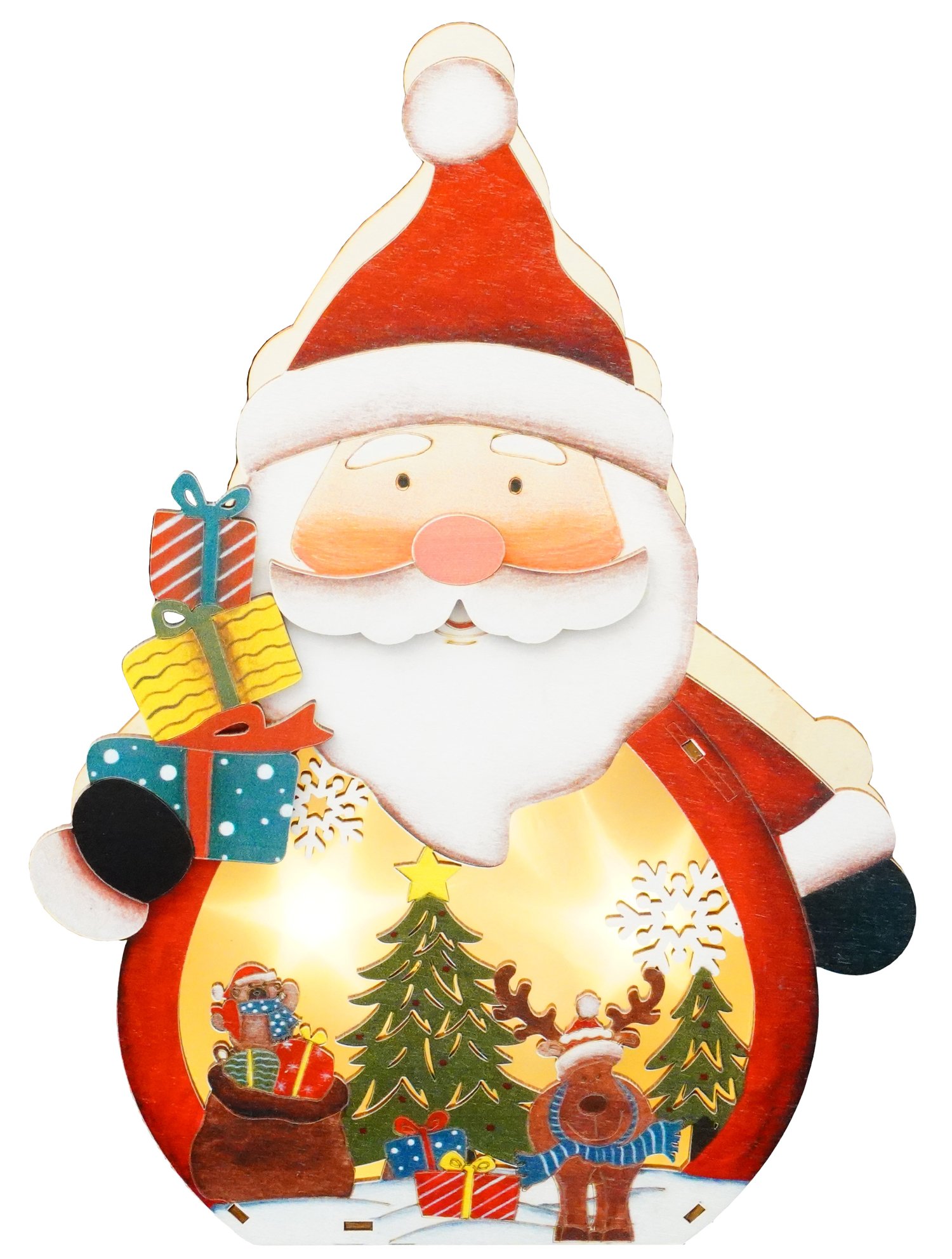 Weihnachts-Holzfigur 28,5cm