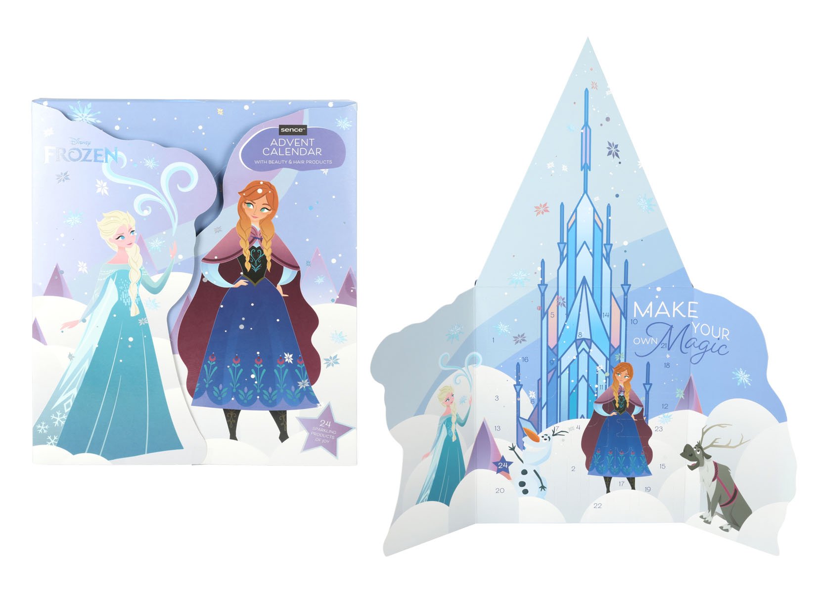 Disney Frozen Adventskalender Make-up Collection