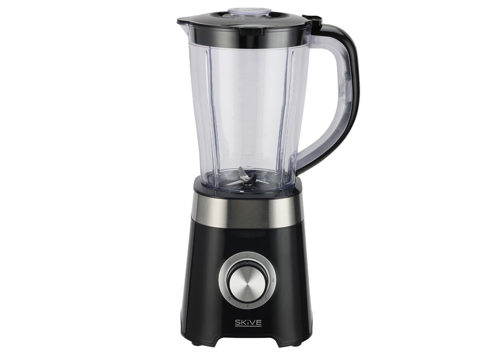 Standmixer 1,5 Liter 500W Schwarz