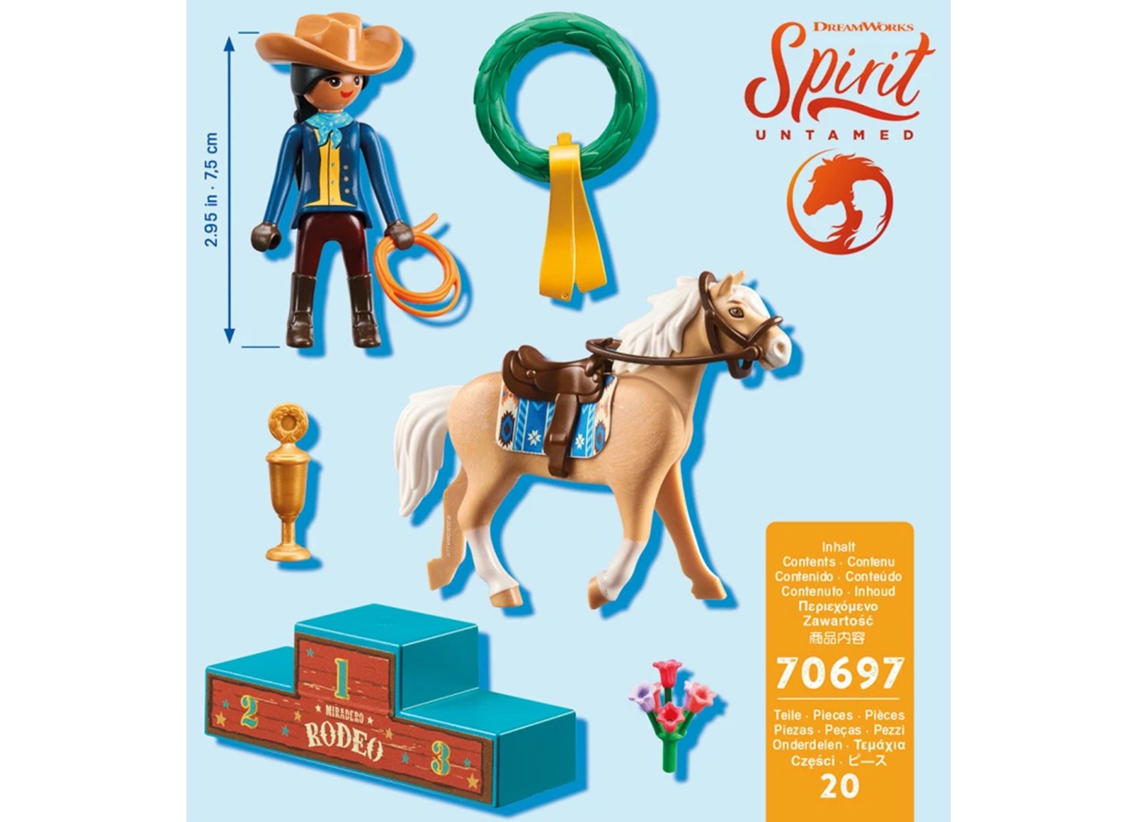 Playmobil 70697 Dreamworks Spirit Rodeo-Pru