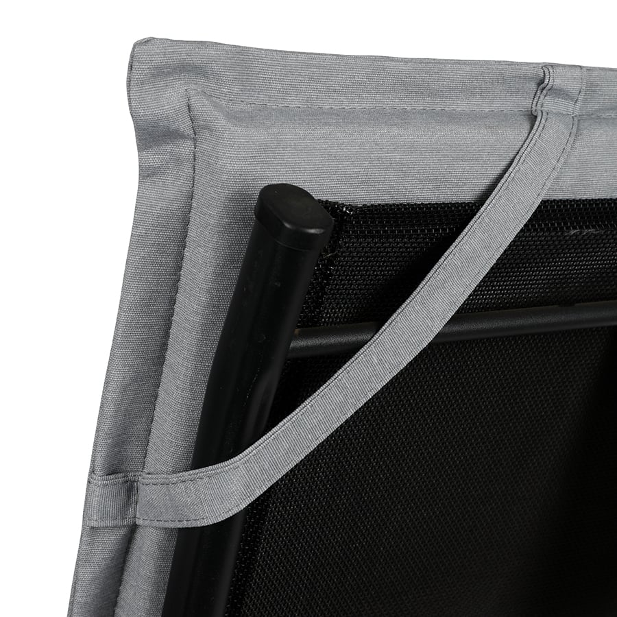 Outdoor-Hochlehner-Stuhlauflage Taupe