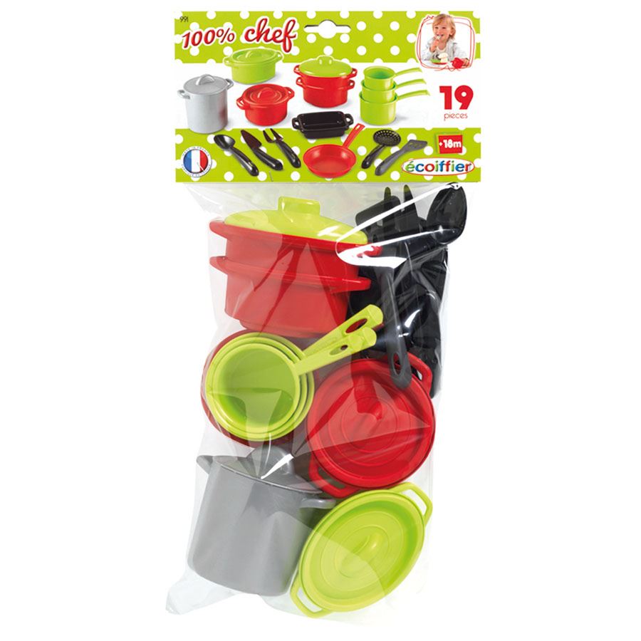 Kinder-Kochtopfset 19-teilig