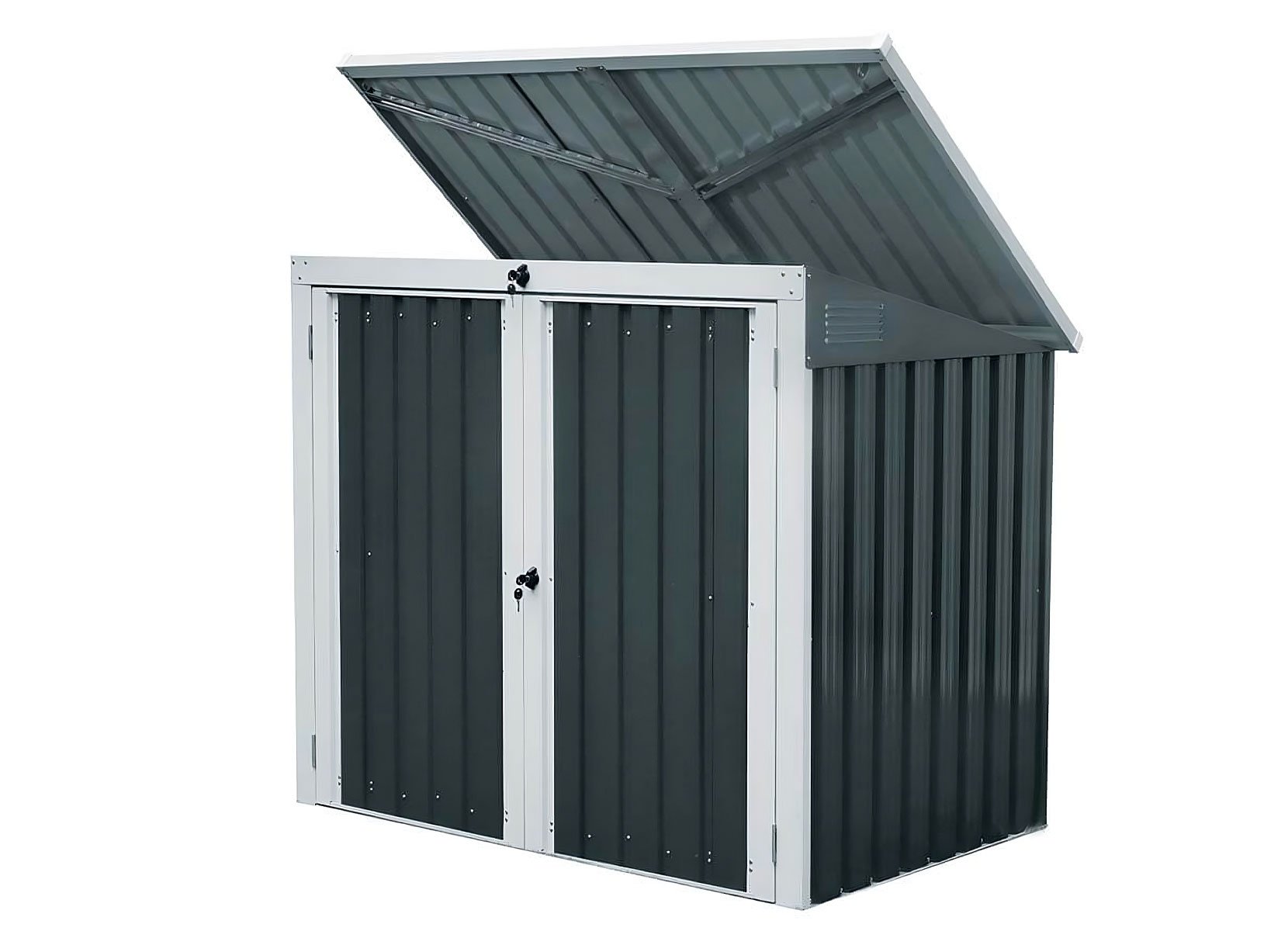 Home Deluxe Mülltonnenbox BASURA M 2x 240 Liter Home Deluxe Mülltonnenbox BASURA M 2x 240 Liter