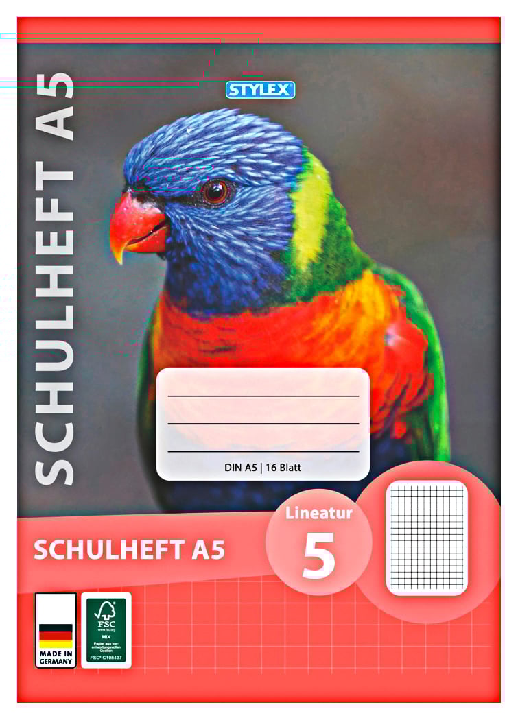 Schulheft DIN A5