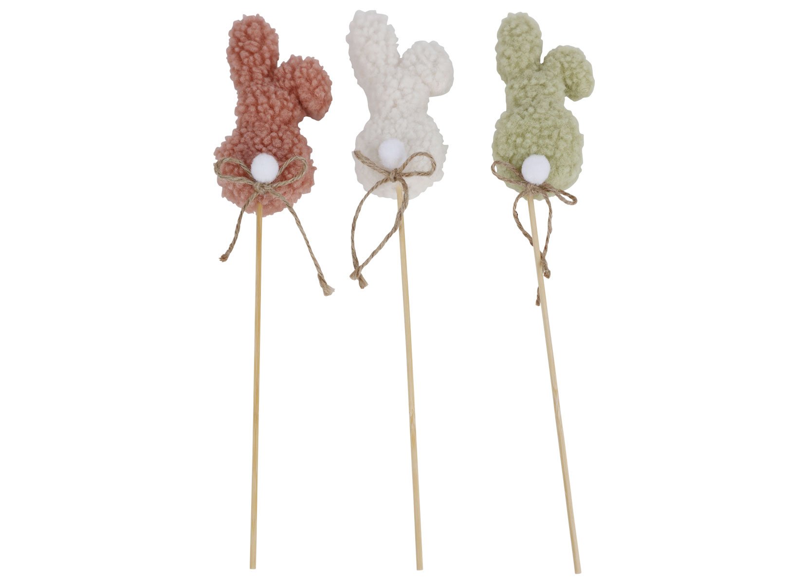 Hasenstecker aus Teddystoff 30cm