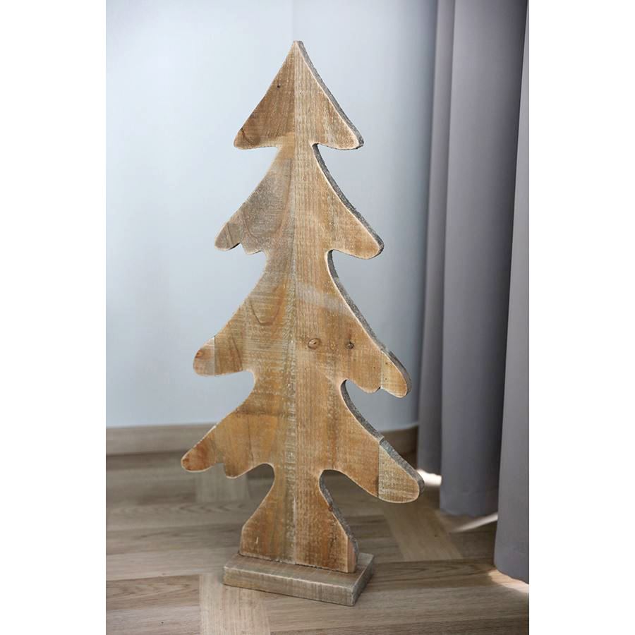 Holz-Weihnachtsbaum Groß 40,5x85x12cm