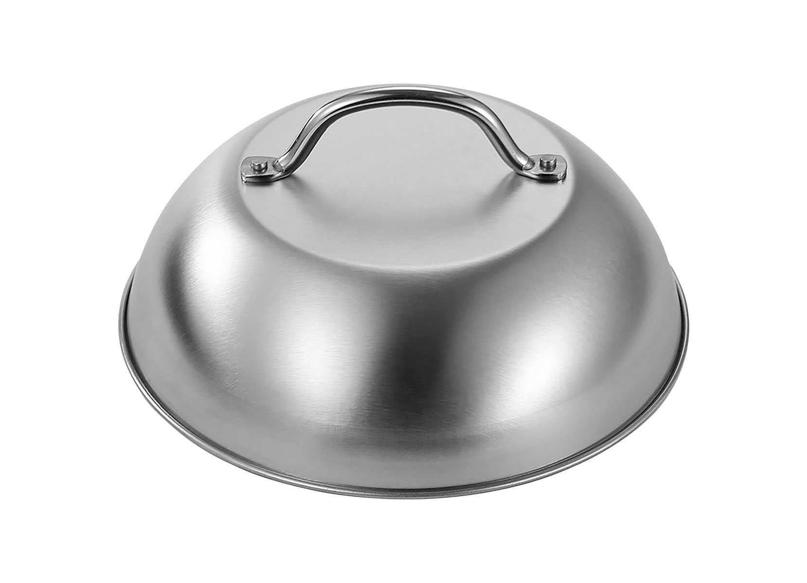Landmann Burgerglocke aus Edelstahl 14,5cm