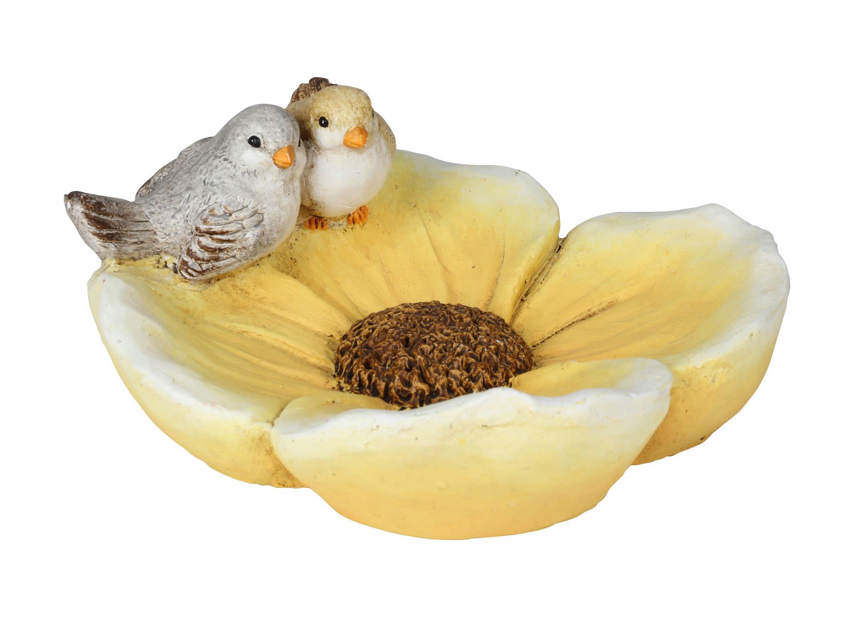 Vogeltränke Blumen mit Vögelchen 30x28x15cm Blume
