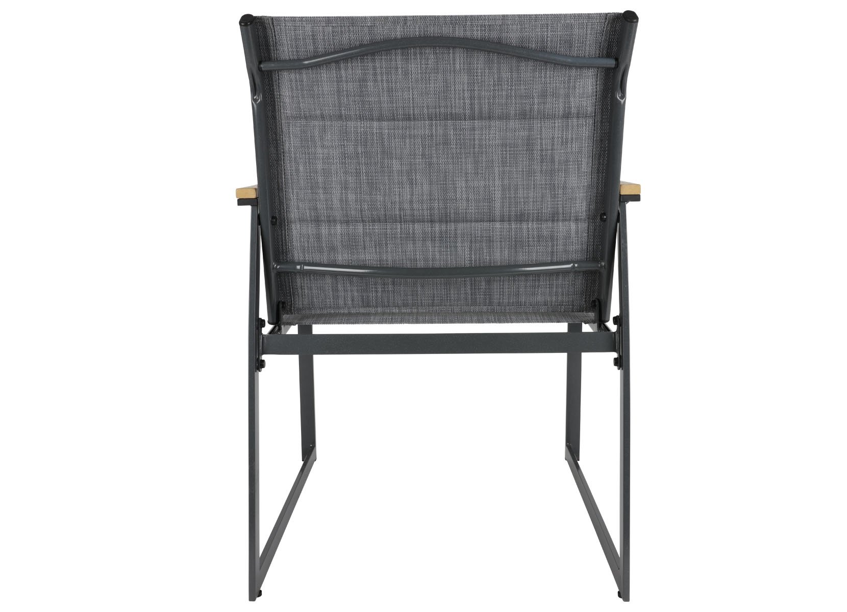 Outdoor-Loungesessel aus Metall mit Textilbespannung 2er-Set