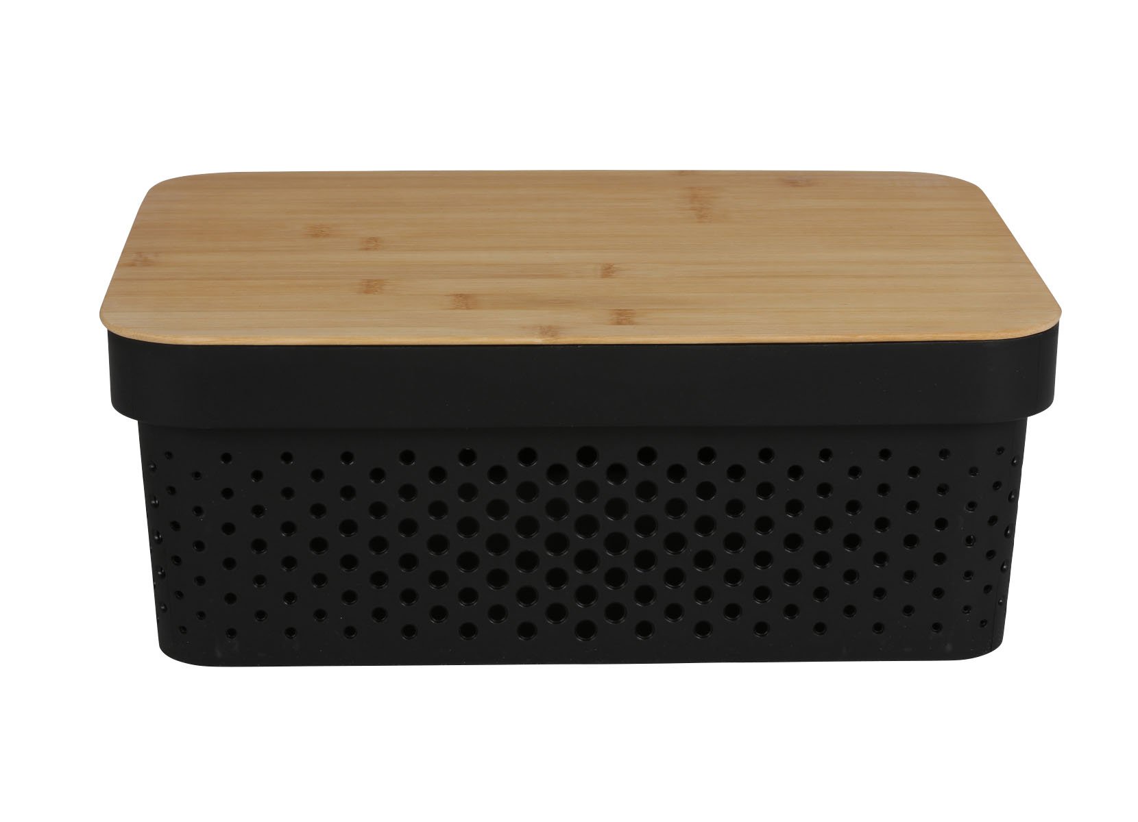 Aufbewahrungsbox mit Bambus-Deckel 11L