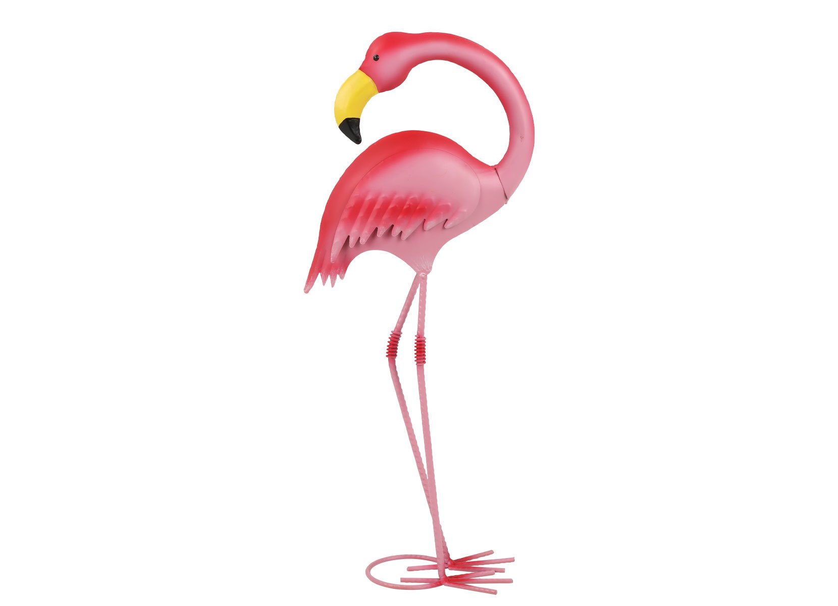 Metall-Gartenfigur Flamingo 20x51x10cm