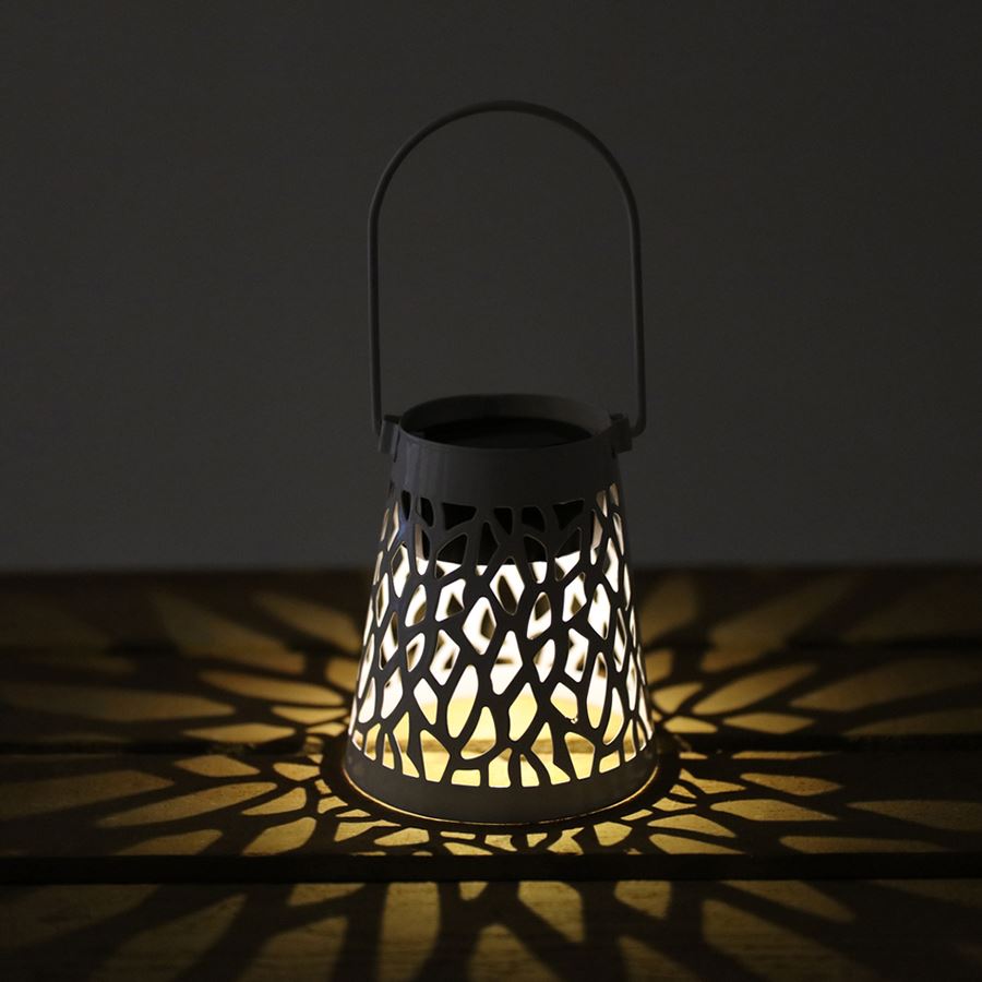 Metall-Solarlicht zum Hängen 9x10cm