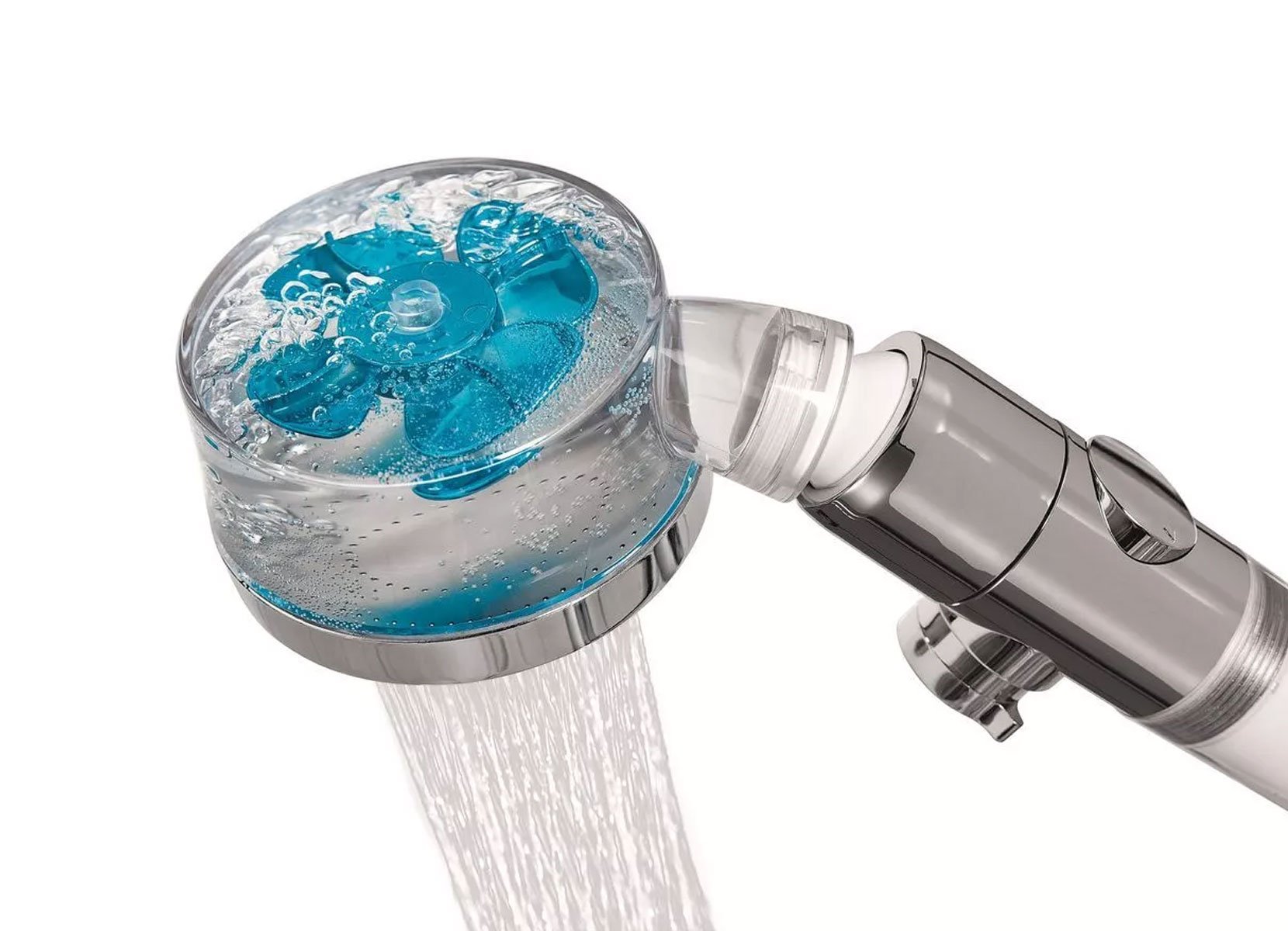 EASYmaxx Duschkopf mit Stopp-/Druckregler inklusive Filter
