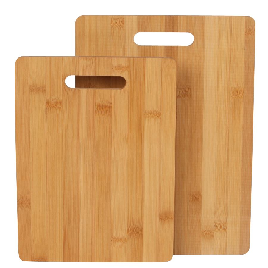 Bambus-Schneidebretter 33cm 2er-Set