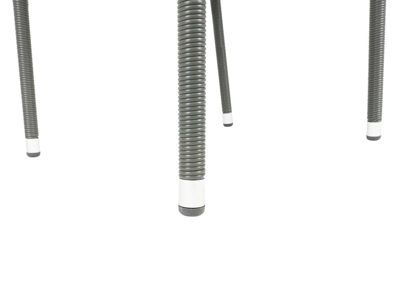Wicker-Stapelstuhl Grau