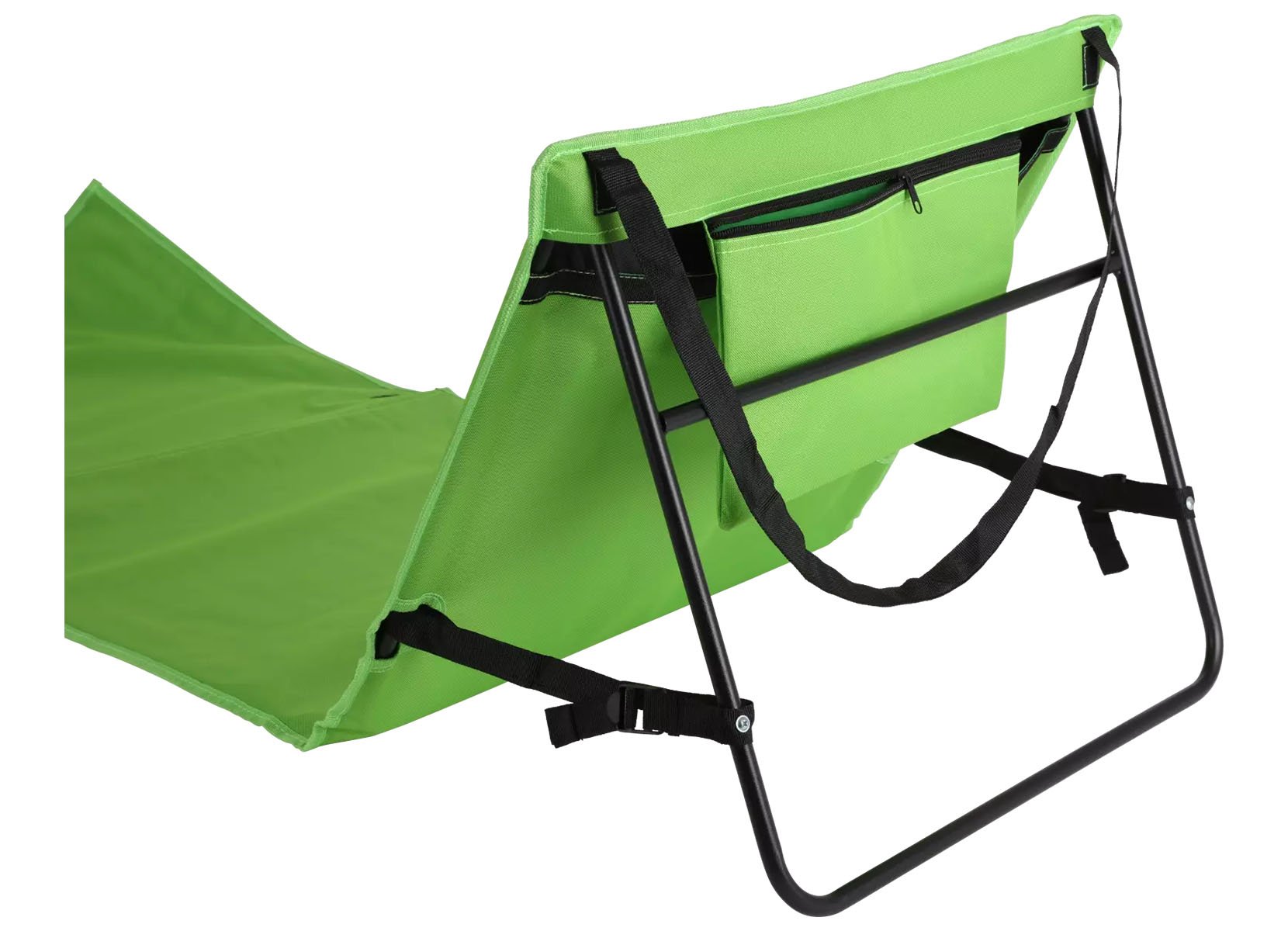 Klappbare Strandmatte mit Kopfpolster 158x54,5cm