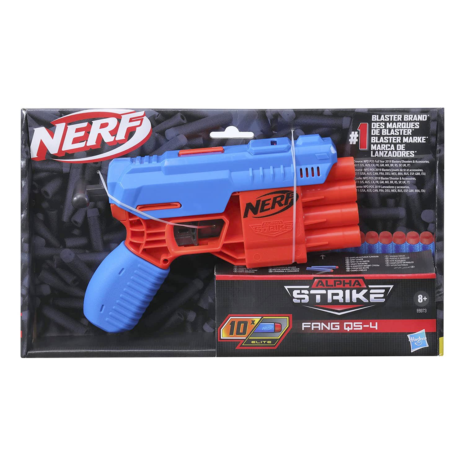 Nerf Alpha Strike Fang QS-4 Blau