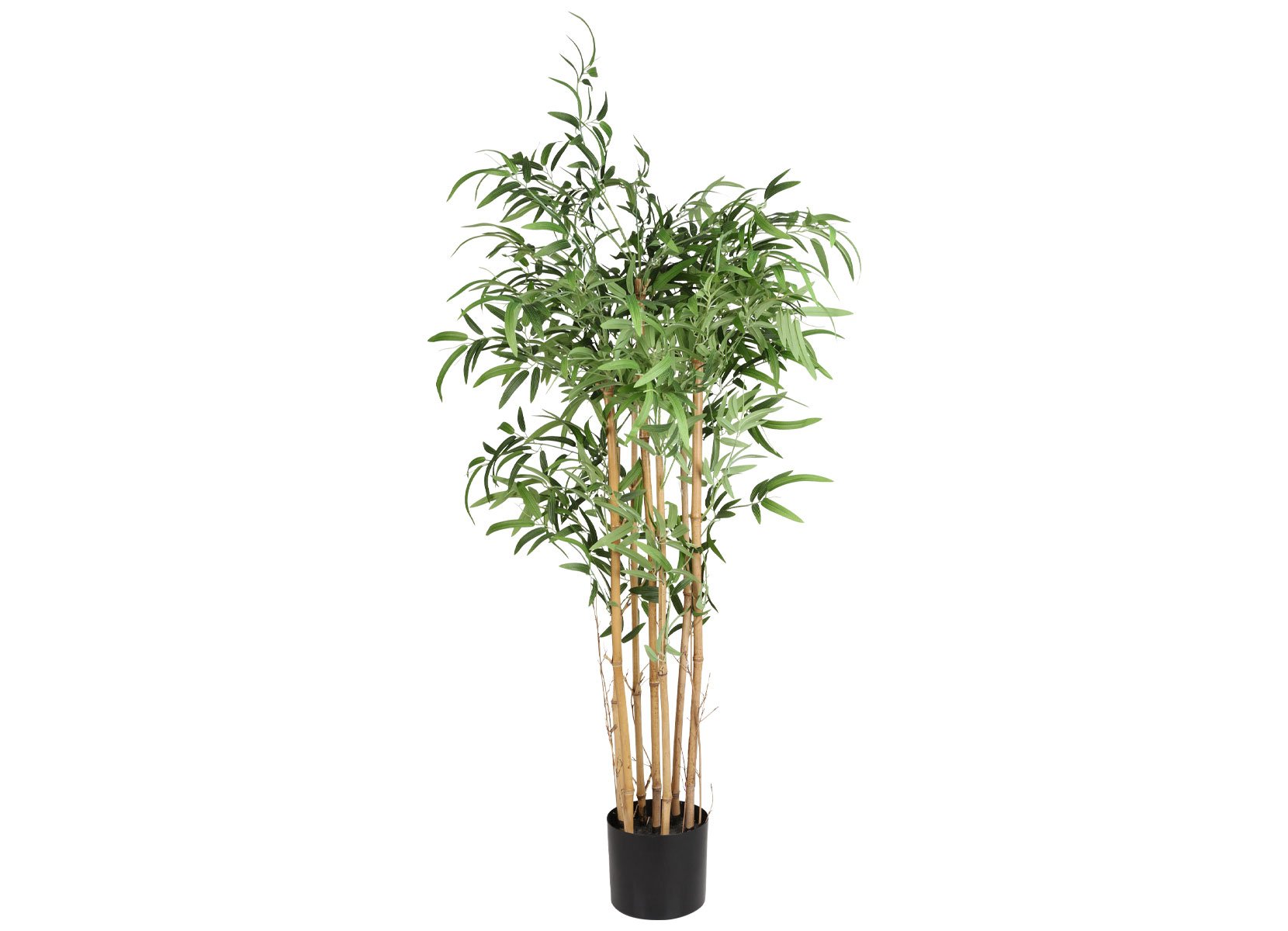Künstliche XXL Bambuspflanze im Topf 120cm