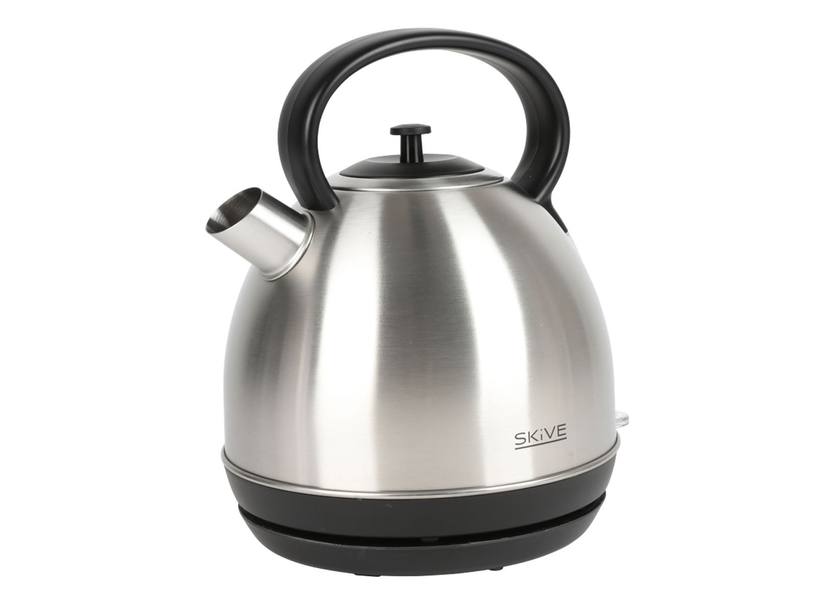 Retro-Wasserkocher 1,7 Liter Silber
