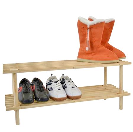 Schuhregal aus Holz 74x26x29,5cm