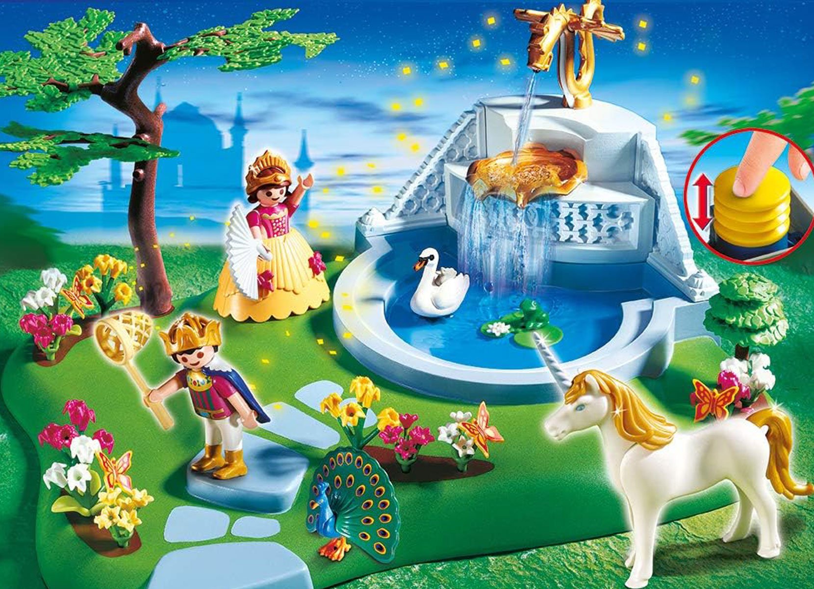 Playmobil Princess 4137 Superset Märchenschlosspark Playmobil Princess 4137 Superset Märchenschlosspark