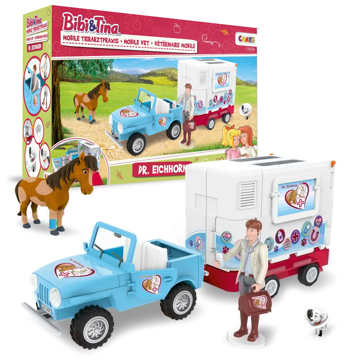 Bibi und Tina Mobile Tierarztpraxis-Set