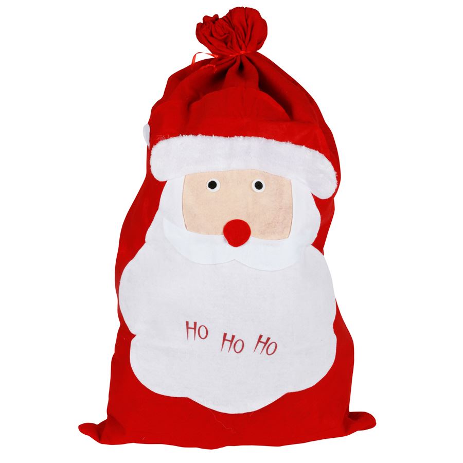 Geschenkesack Weihnachtsmann 60x100cm