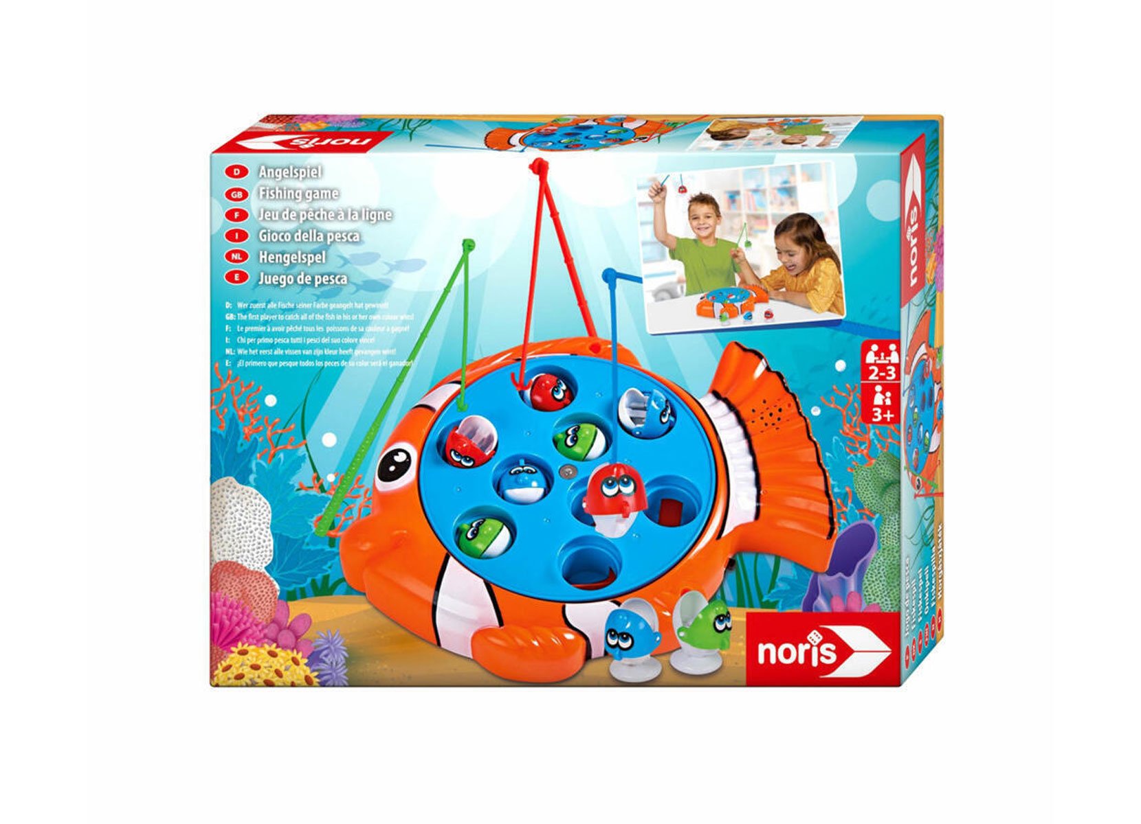 Angelspiel Clownfisch für 2-3 Spieler