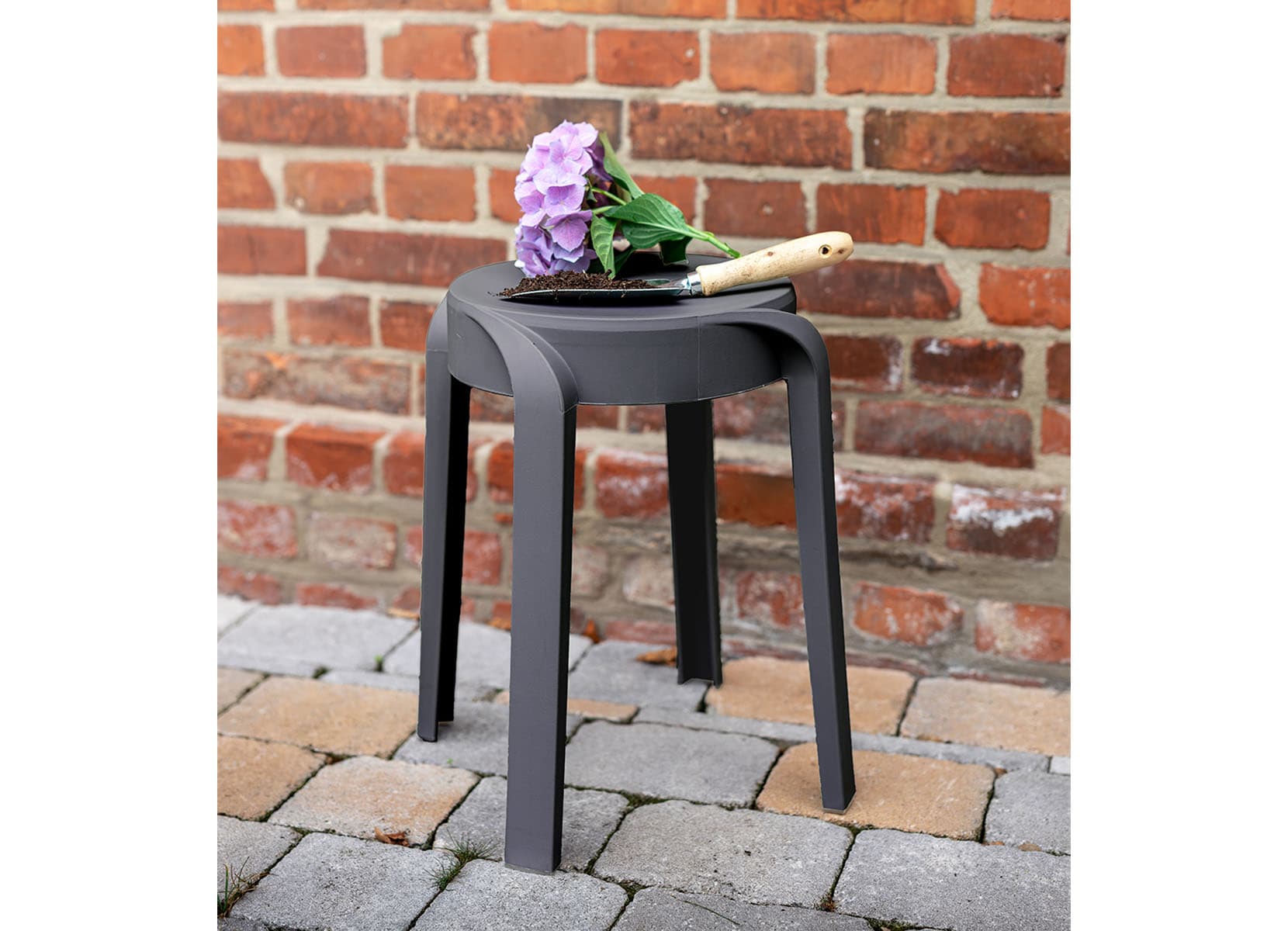 Sitzhocker stapelbar 32x46cm