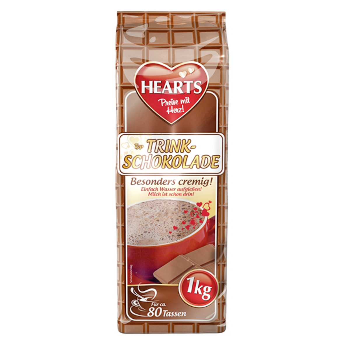 Hearts Trinkschokolade 1kg Hearts Trinkschokolade 1kg