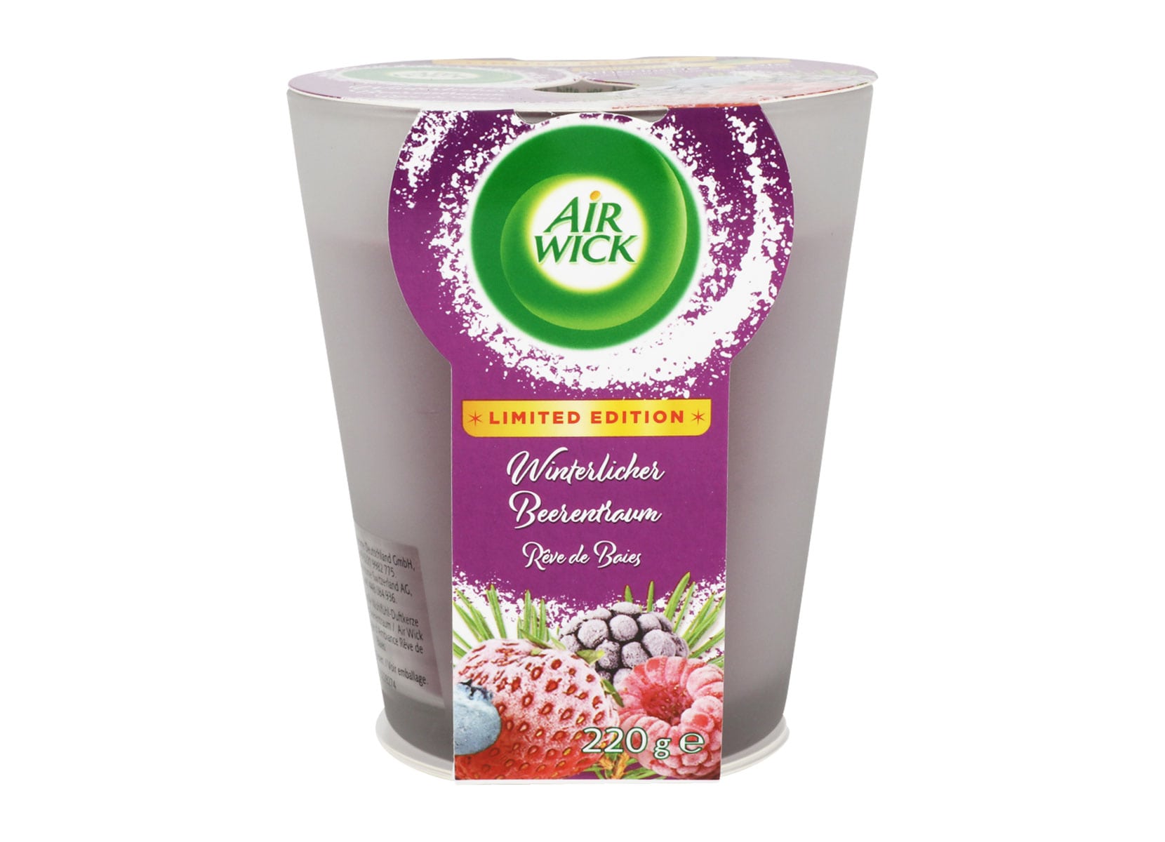 Air Wick XL Duftkerze Winterlicher Beerentraum 220g