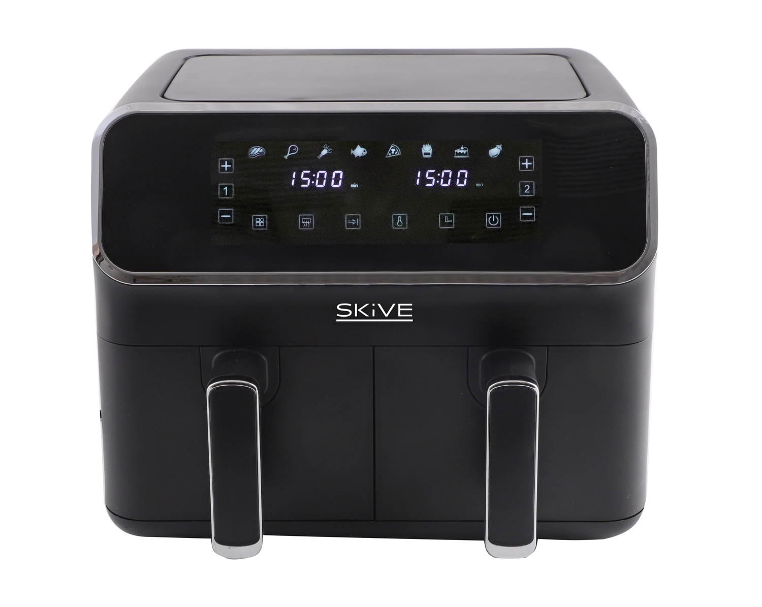 Skive Duo Heißluftfritteuse 2x 4l Touchscreen