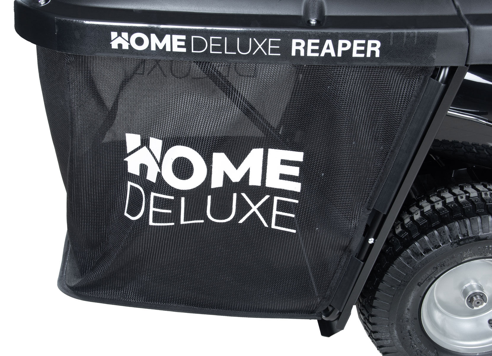 Home Deluxe REAPER Benzin-Aufsitzrasenmäher Schwarz