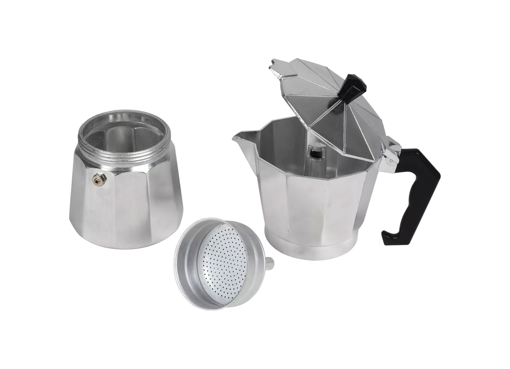 Espressokocher 16x10x18,5cm