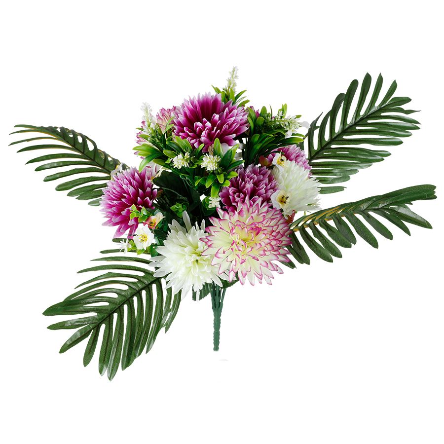 Künstlicher Strauß mit Dahlien