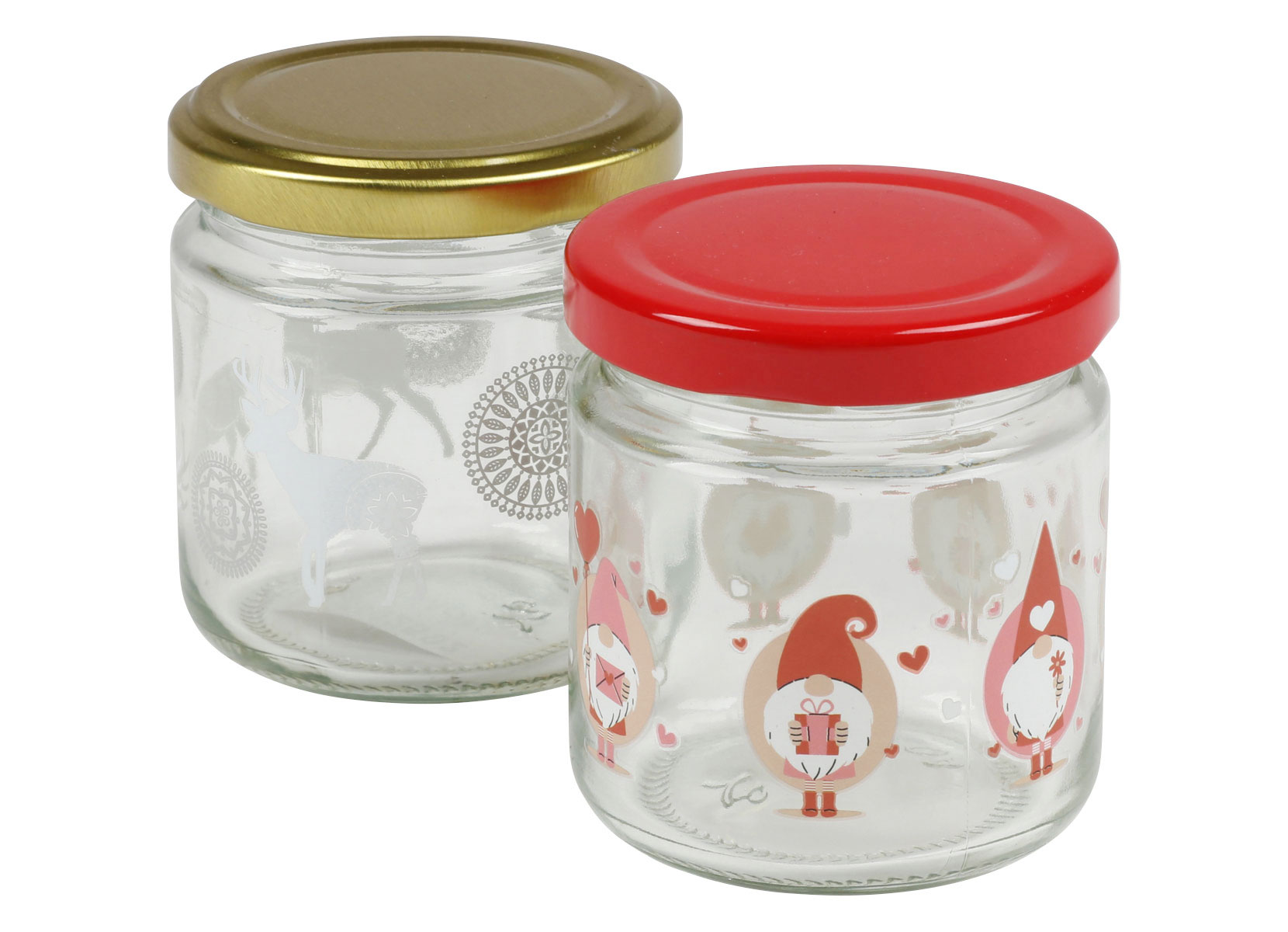Weihnachts-Einmachglas