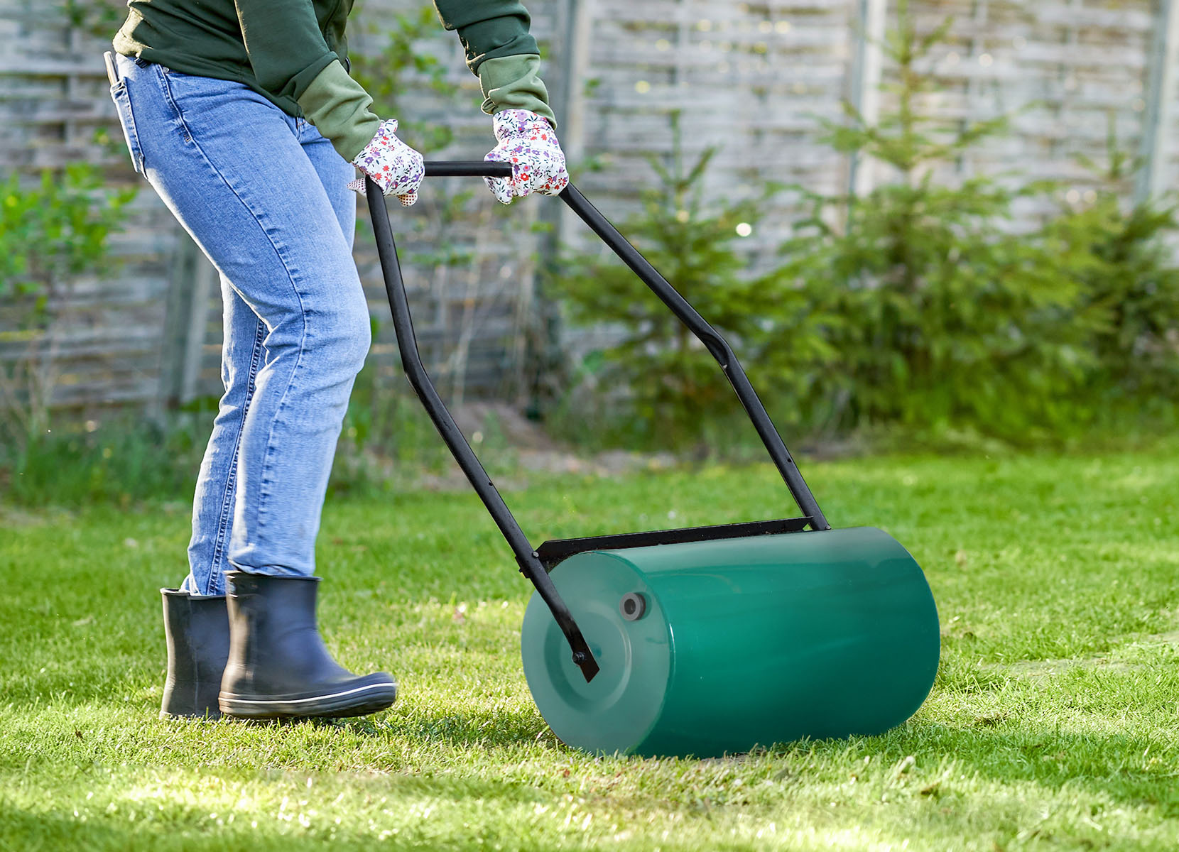 Grüner Jan Rasenwalze RW57