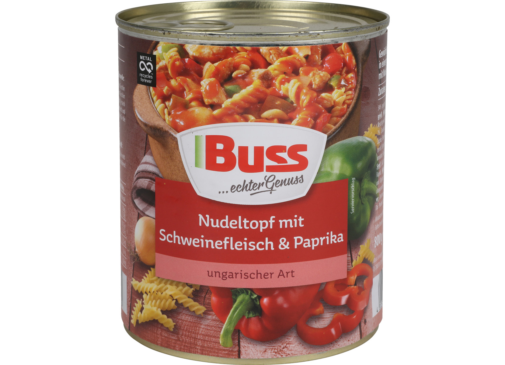 Nudeltopf "ungarische Art" 800g Nudeltopf "ungarische Art" 800g