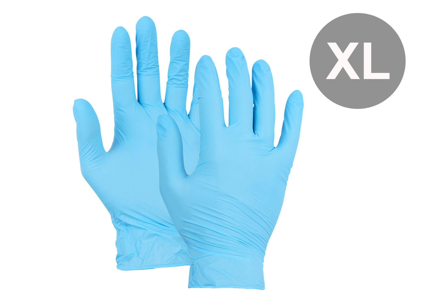 ulith Nitril-Einweghandschuhe Blau puderfrei T30 200 Stück Gr. XL
