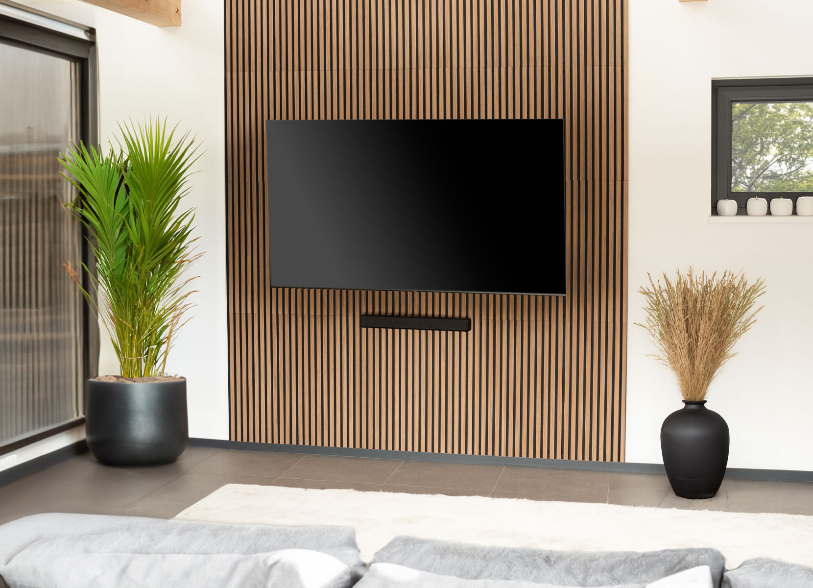 Home Deluxe Akustikpaneel SONIC 3er-Set 0,97m² Oiled-Oak