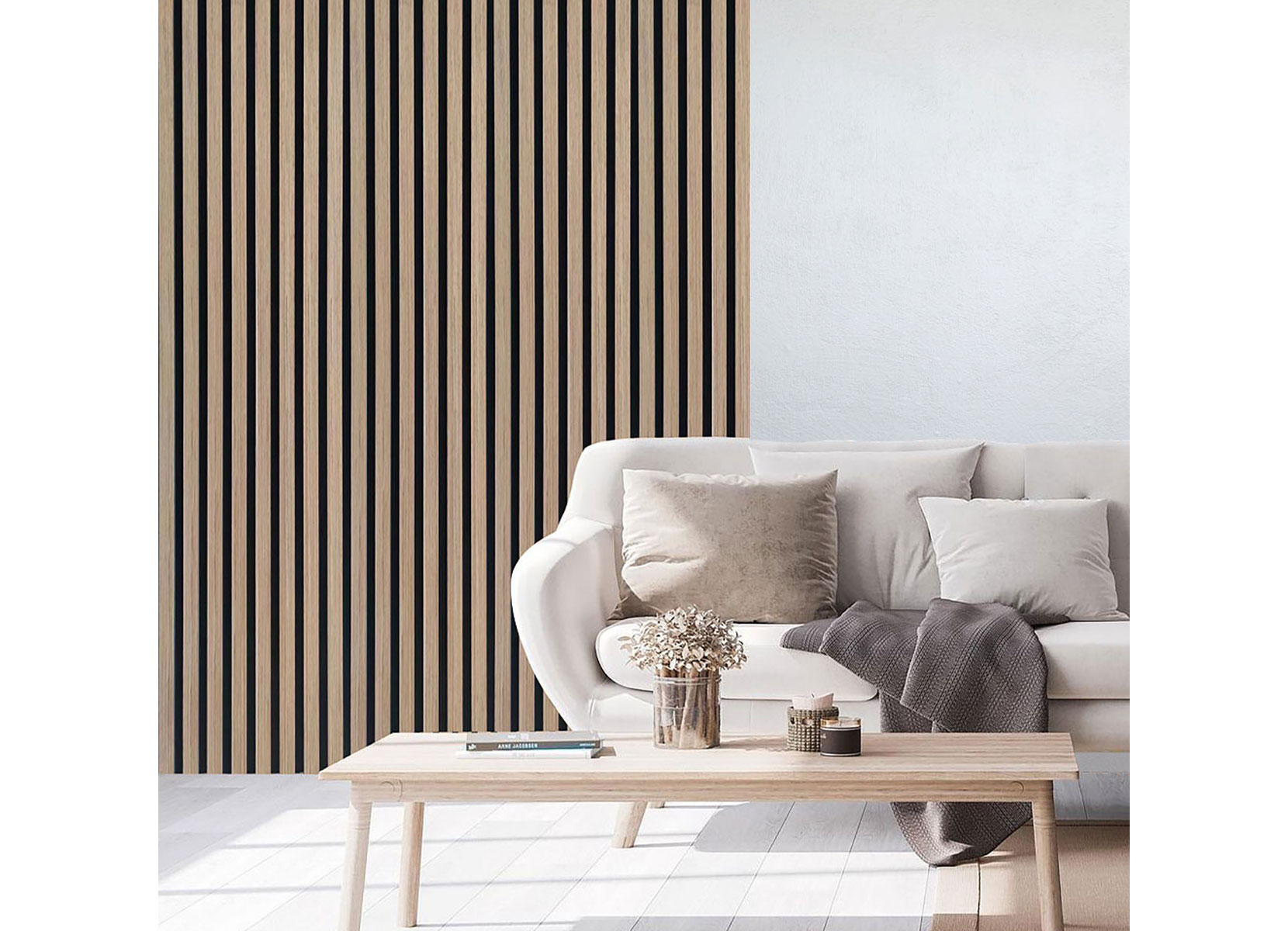 Home Deluxe Akustikpaneel SONIC 3er-Set 0,97m² Light-Oak