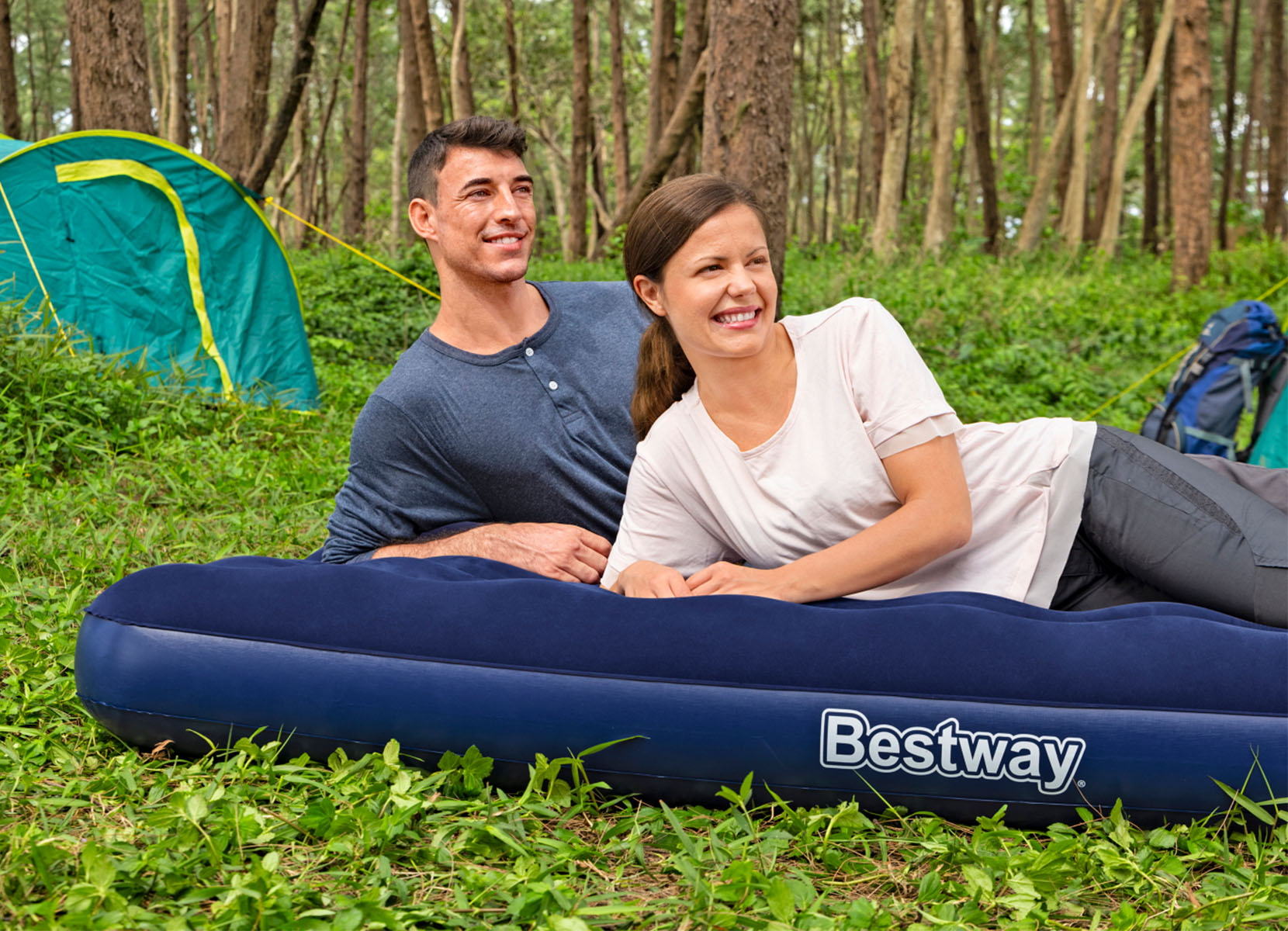 Bestway #67003 Doppel-Luftbett Queen-Size 203x152x22cm